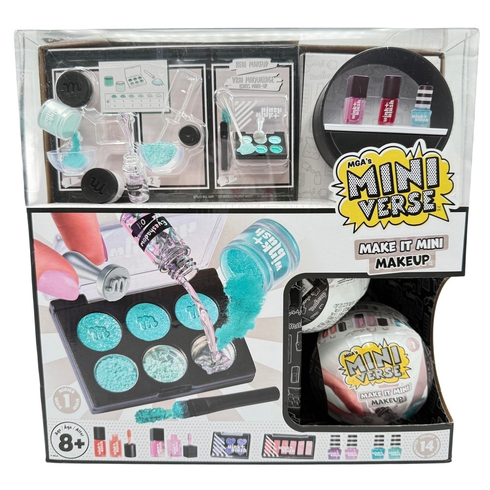 Lot of 12 MGA Miniverse Make It Mini Makeup Series 1 Sealed DIY Craft Kit